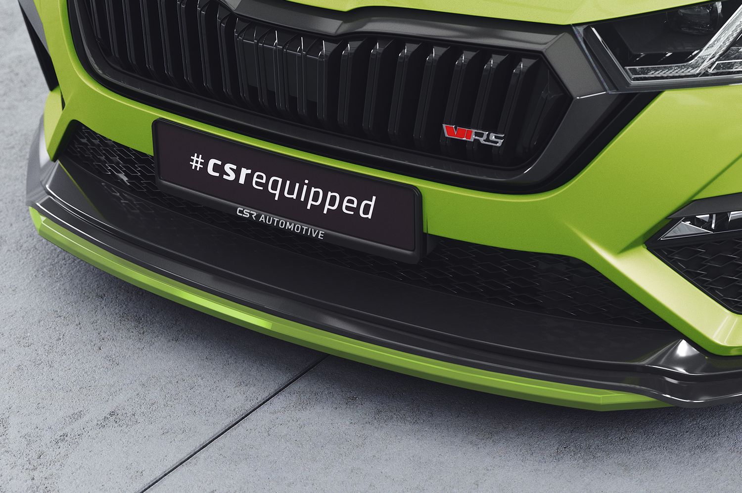 Frontspoiler | Cup-Spoilerlippe mit ABE für Skoda Octavia 4 RS CSL784