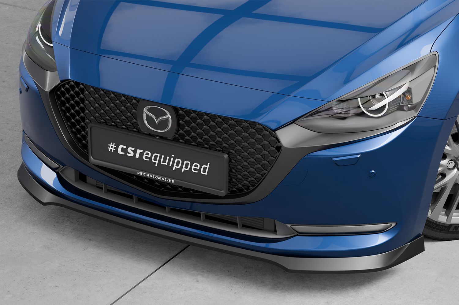 Frontspoiler | Cup-Spoilerlippe mit ABE für Mazda 2 (Typ DJ) CSL789 Frontspoiler | Cup-Spoilerlippe mit ABE für Mazda 2 (Typ DJ) CSL789