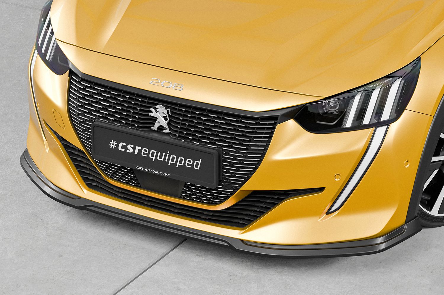 Frontspoiler | Cup-Spoilerlippe mit ABE für Peugeot 208 II GT / GT-Line CSL811 Frontspoiler | Cup-Spoilerlippe mit ABE für Peugeot 208 II GT / GT-Line CSL811