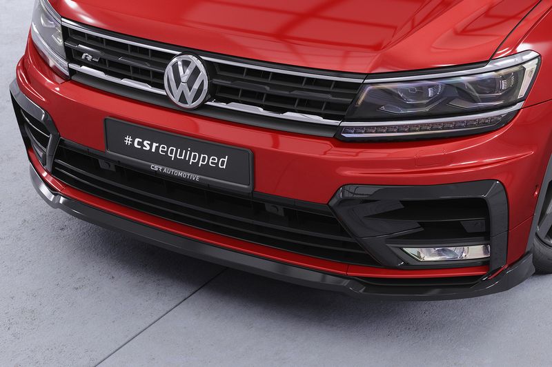 Frontspoiler | Cup-Spoilerlippe mit ABE für VW Tiguan II (Typ AD1) R-Line CSL367