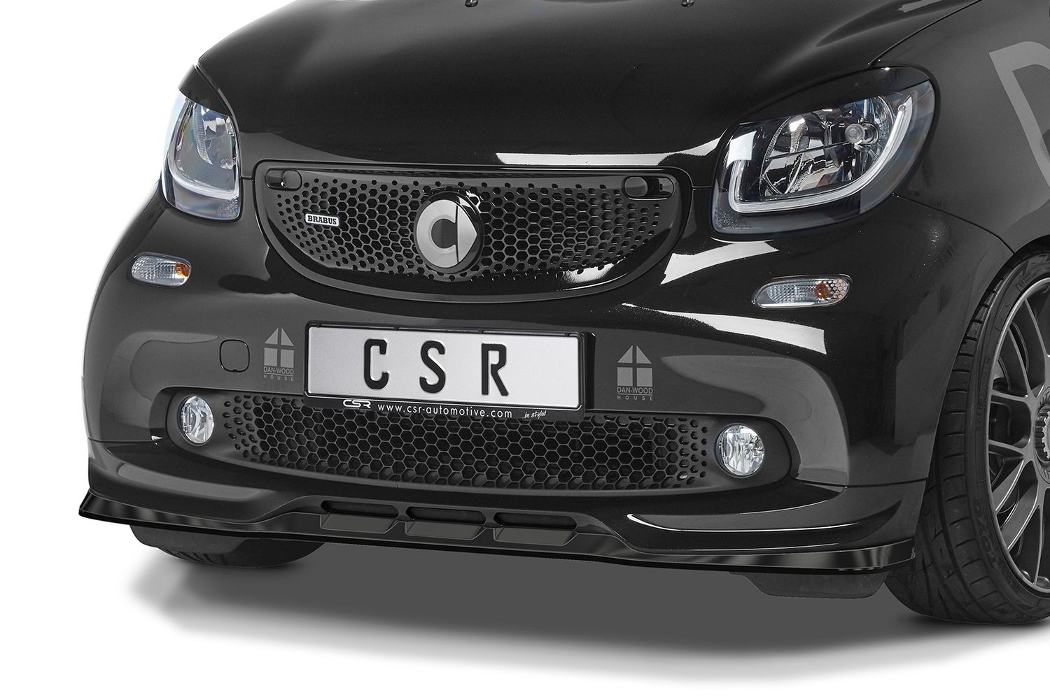 Frontspoiler | Cup-Spoilerlippe mit ABE für Smart fortwo 453 Brabus CSL542