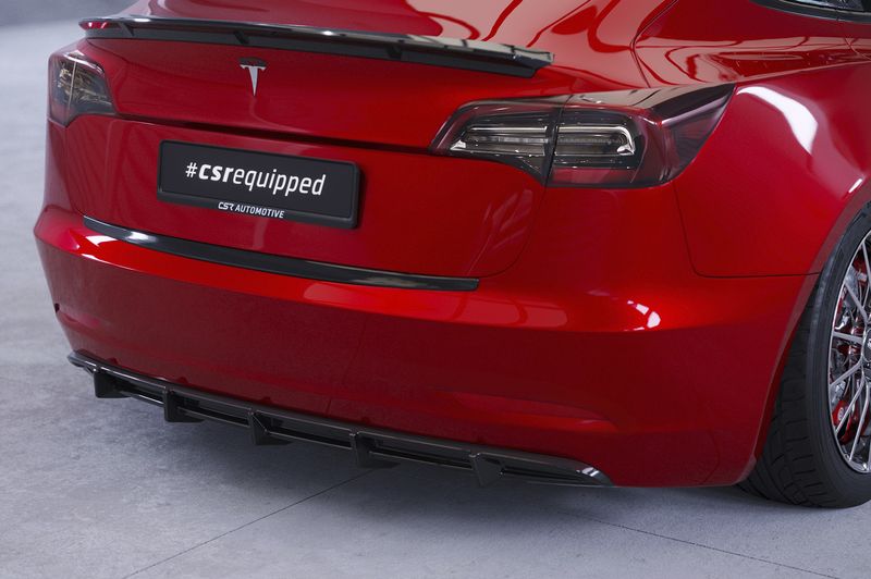 Diffusor | Heckansatz mit ABE für Tesla Model 3 HA267 Diffusor | Heckansatz mit ABE für Tesla Model 3 HA267