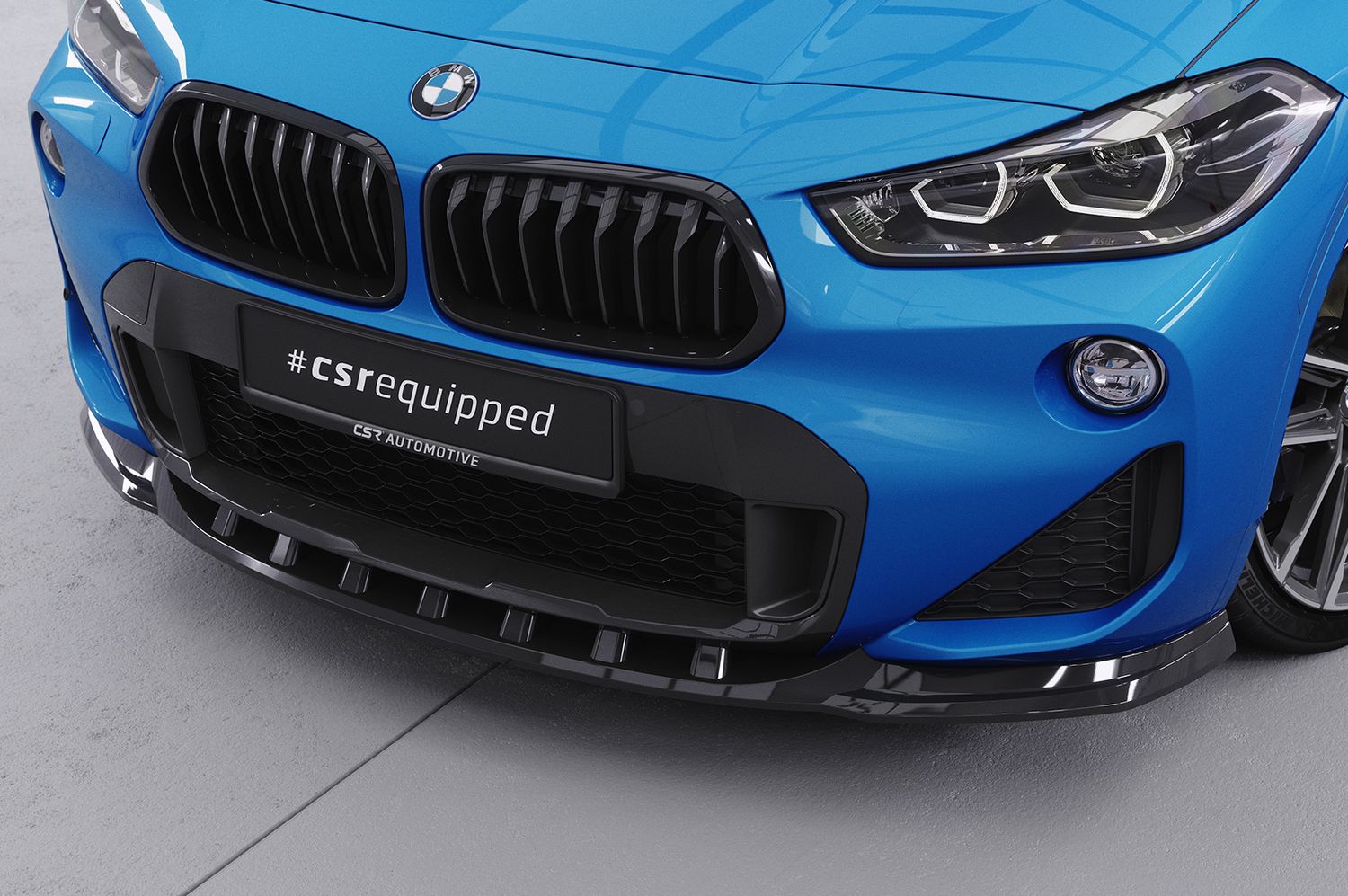 Frontspoiler | Cup-Spoilerlippe mit ABE für BMW X2 F39 M-Paket CSL574 Frontspoiler | Cup-Spoilerlippe mit ABE für BMW X2 F39 M-Paket CSL574