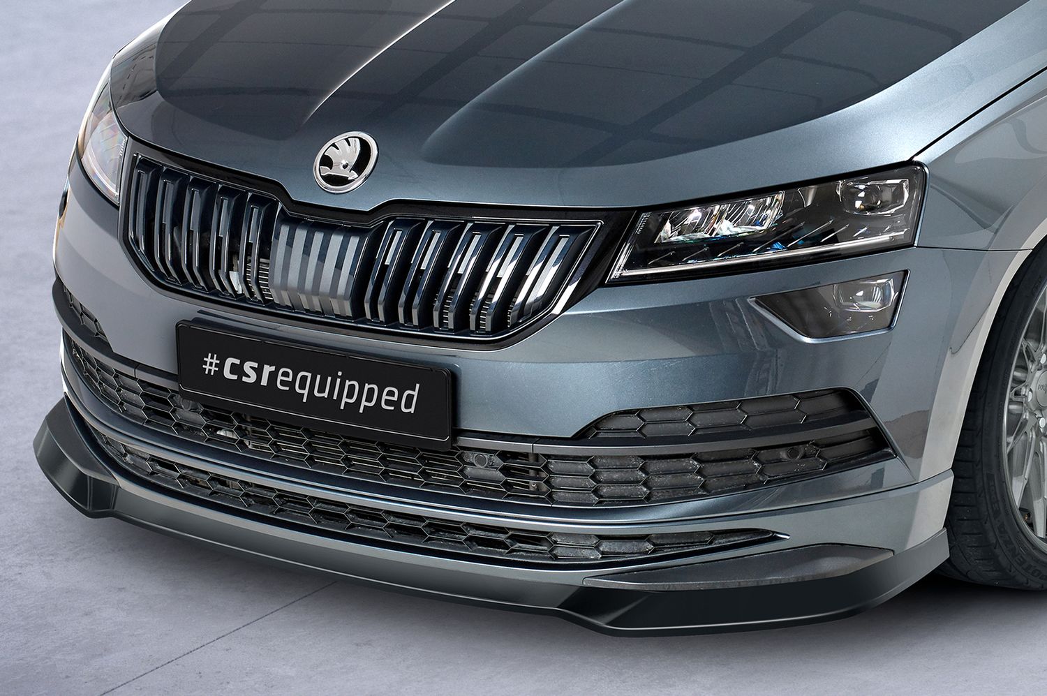 Frontspoiler | Cup-Spoilerlippe mit ABE für Skoda Karoq SportLine CSL583