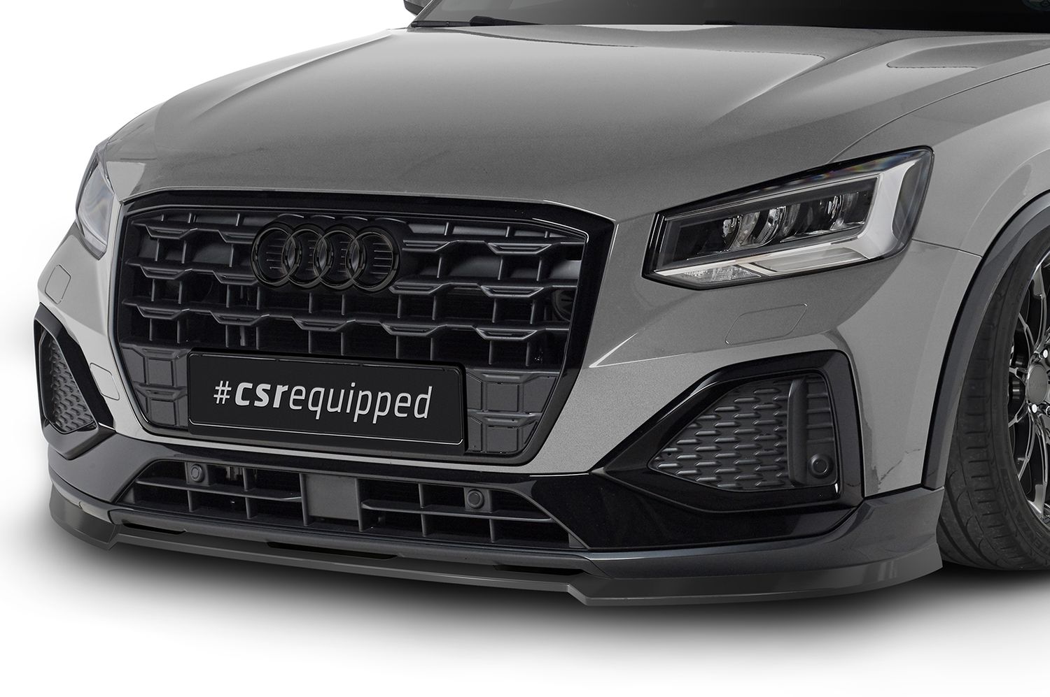 Frontspoiler | Cup-Spoilerlippe mit ABE für Audi Q2 (GA) CSL580 Frontspoiler | Cup-Spoilerlippe mit ABE für Audi Q2 (GA) CSL580