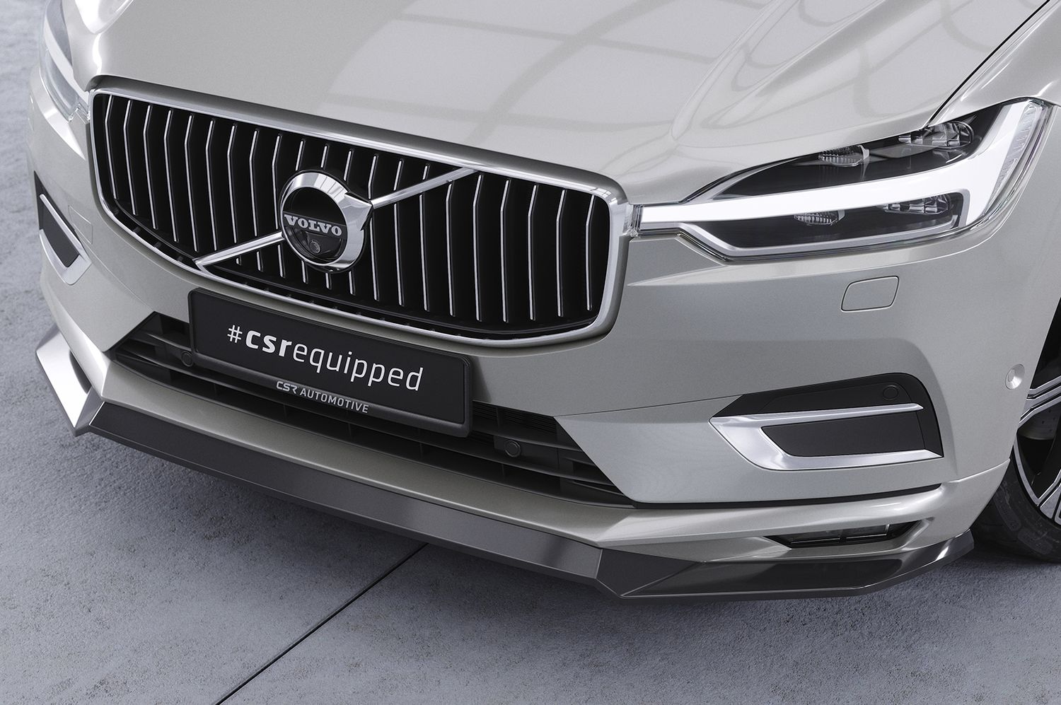 Frontspoiler | Cup-Spoilerlippe mit ABE für Volvo XC60 II (SPA) CSL587 Frontspoiler | Cup-Spoilerlippe mit ABE für Volvo XC60 II (SPA) CSL587
