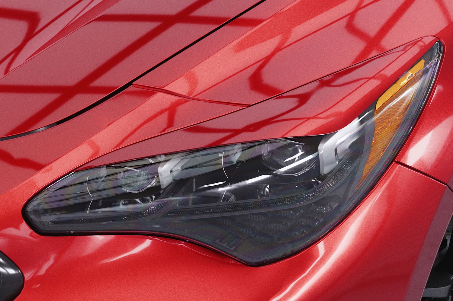 Scheinwerferblenden für Kia Stinger SB296 Scheinwerferblenden für Kia Stinger SB296