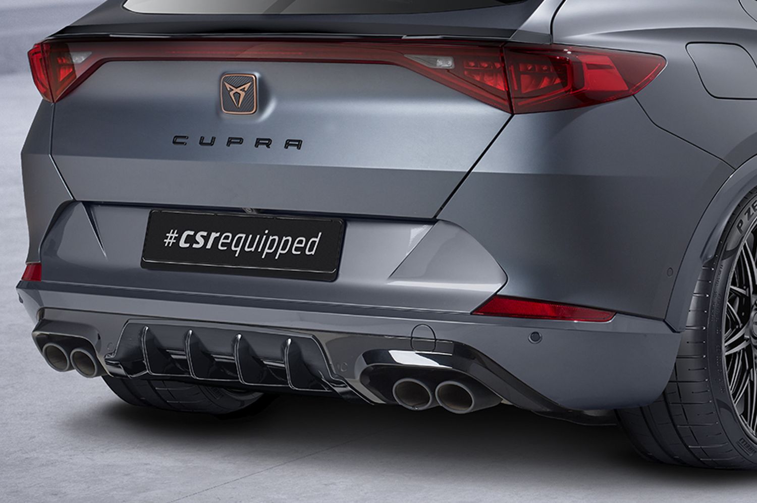 Diffusor | Heckansatz mit ABE für Cupra Formentor HA286 Diffusor | Heckansatz mit ABE für Cupra Formentor HA286