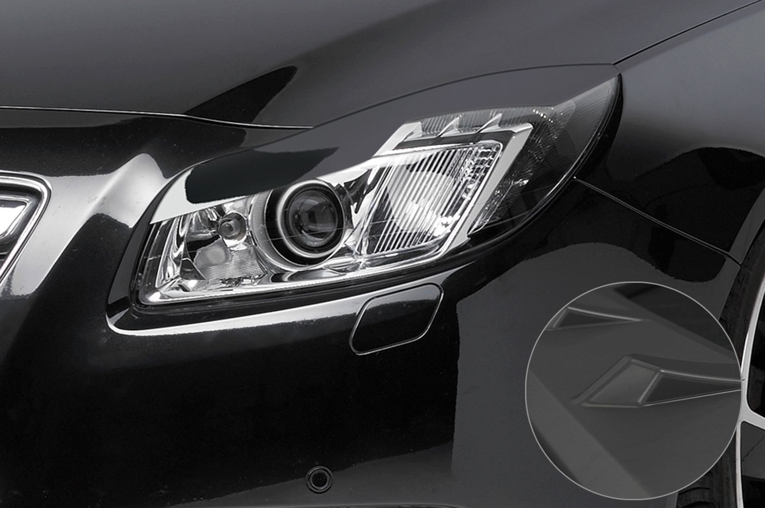 Scheinwerferblenden für Opel Insignia A Xenon SB198 Scheinwerferblenden für Opel Insignia A Xenon SB198