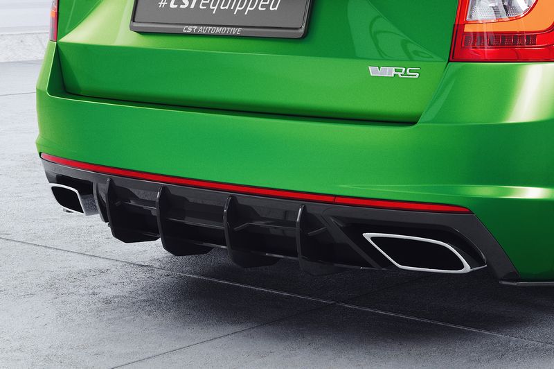 Racing Diffusor | Heckansatz für Skoda Octavia 3 (Typ 5E) RS HA322-B Racing Diffusor | Heckansatz für Skoda Octavia 3 (Typ 5E) RS HA322-B