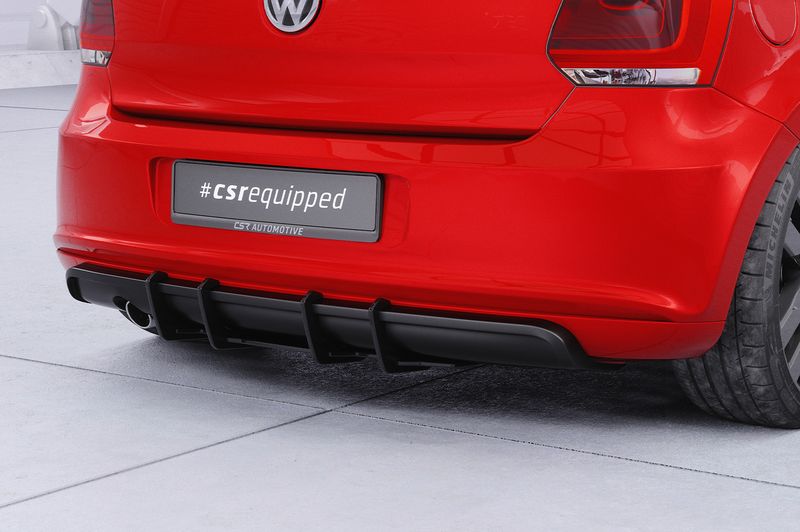 Racing Diffusor | Heckansatz für VW Polo 5 (Typ 6R) R-Line HA350-B Racing Diffusor | Heckansatz für VW Polo 5 (Typ 6R) R-Line HA350-B
