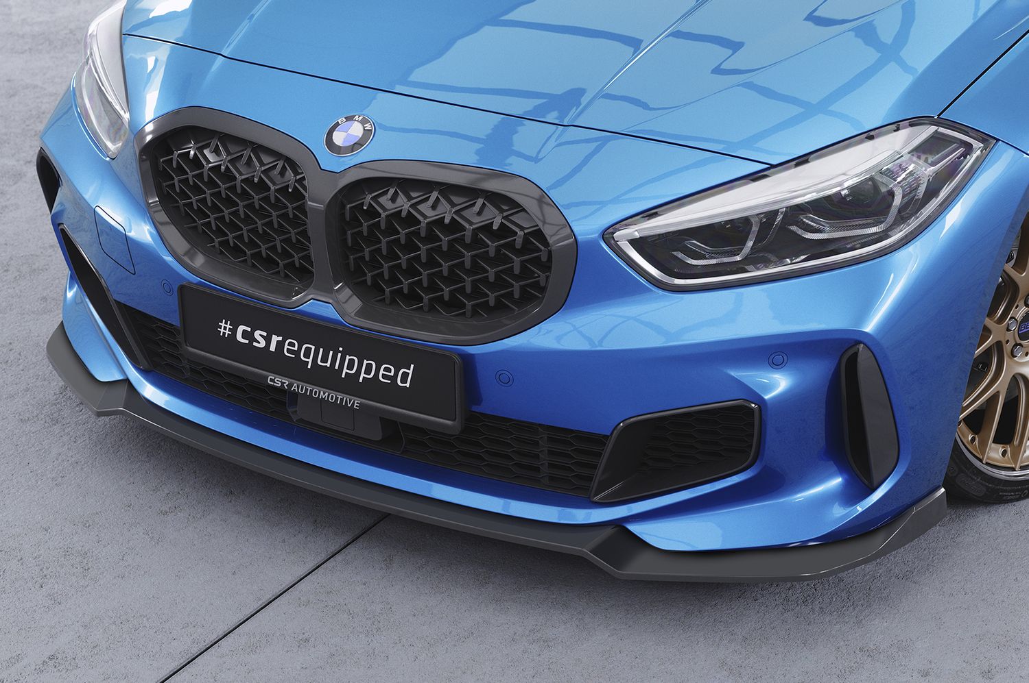 Frontspoiler | Cup-Spoilerlippe mit ABE für BMW 1er F40 M-Paket CSL621