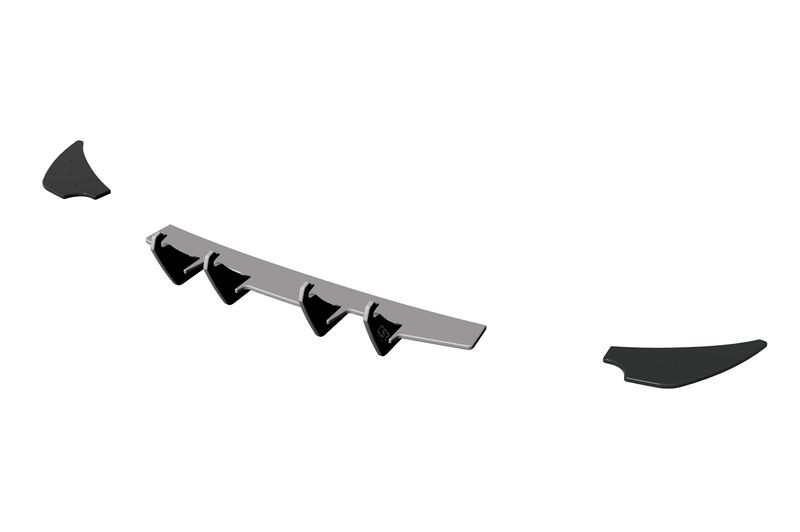 Racing Diffusor | Heckansatz für VW Golf 7 (Typ AU) GTI HA386 Racing Diffusor | Heckansatz für VW Golf 7 (Typ AU) GTI HA386