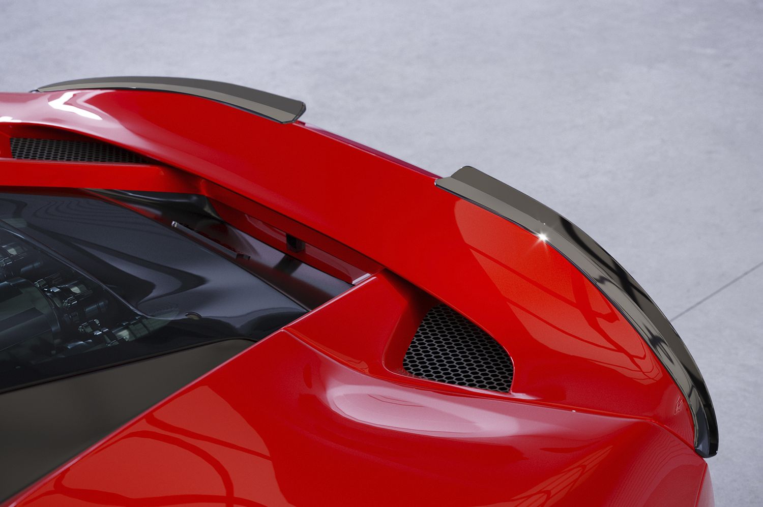 Heckspoiler | Heckflügel mit ABE für Ferrari F8 Tributo / Spider HF908 Heckspoiler | Heckflügel mit ABE für Ferrari F8 Tributo / Spider HF908