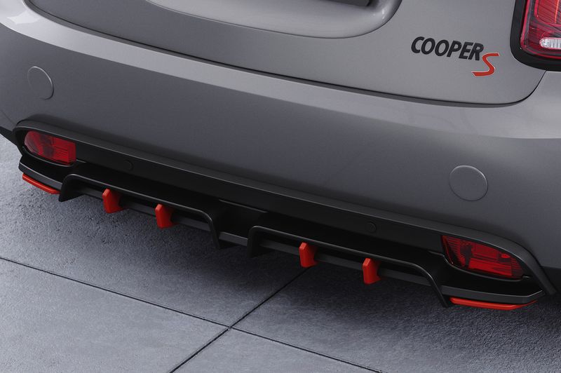 Diffusor | Heckansatz mit ABE für Mini F56 Cooper SE HA463 Diffusor | Heckansatz mit ABE für Mini F56 Cooper SE HA463