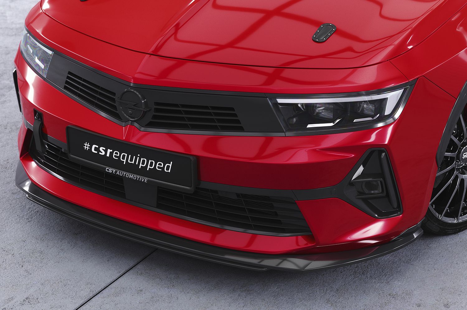 Frontspoiler | Cup-Spoilerlippe mit ABE für Opel Astra L CSL785