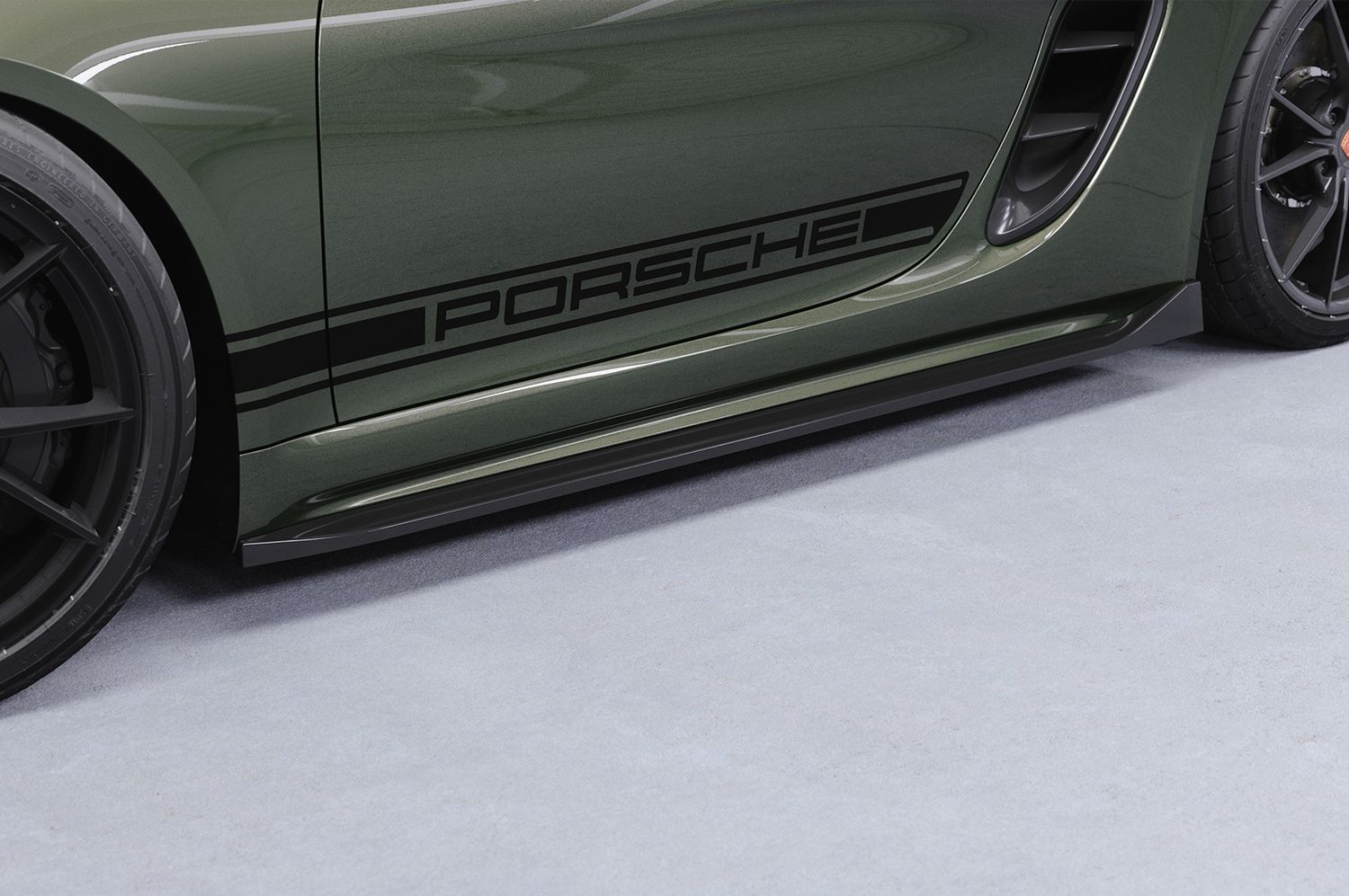 Seitenschweller mit ABE für Porsche 718 Boxster / Cayman (Typ 982) SS533 Seitenschweller mit ABE für Porsche 718 Boxster / Cayman (Typ 982) SS533