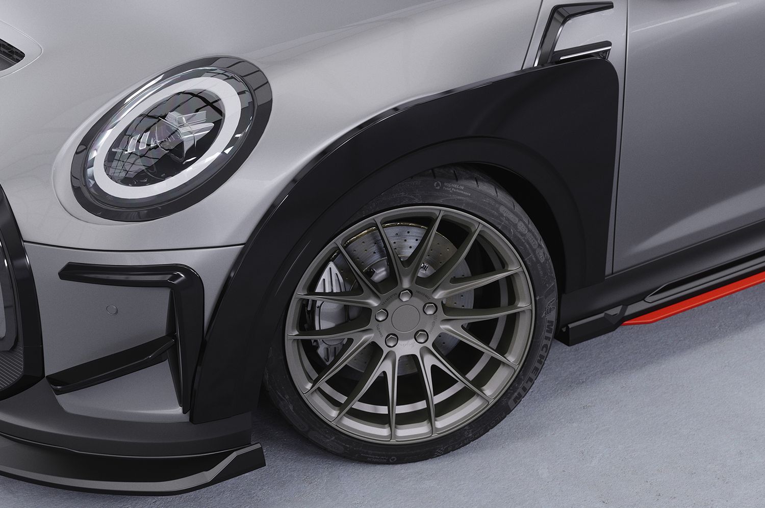 Kotflügelverbreiterung für Mini F56 / F57 VB036 Kotflügelverbreiterung für Mini F56 / F57 VB036