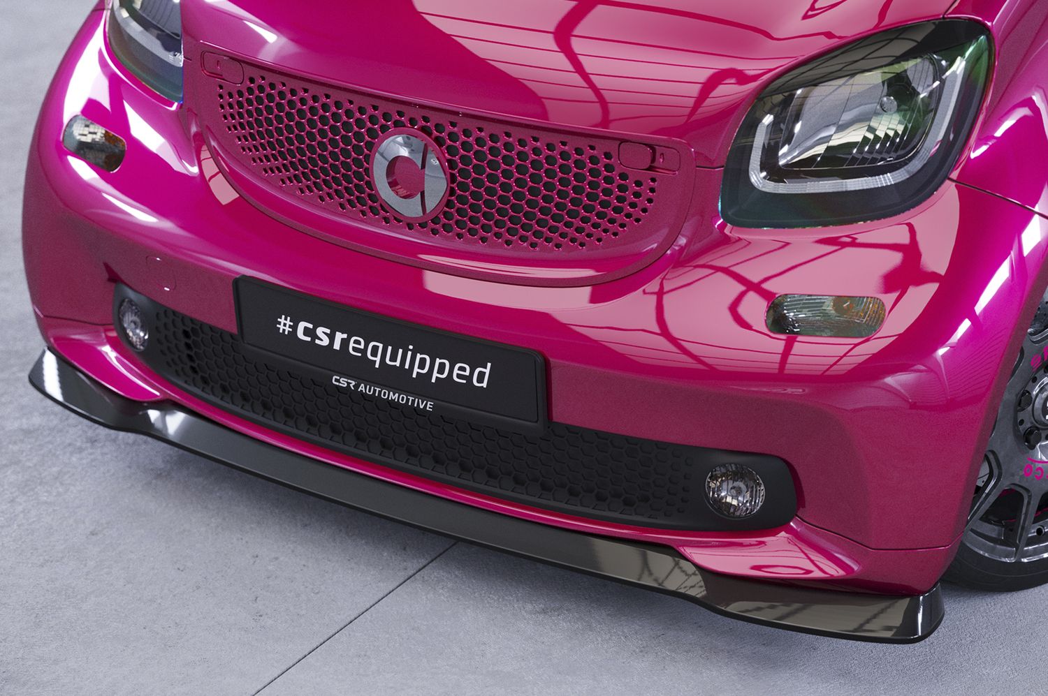 Frontspoiler | Cup-Spoilerlippe mit ABE für Smart fortwo 453 CSL519 Frontspoiler | Cup-Spoilerlippe mit ABE für Smart fortwo 453 CSL519