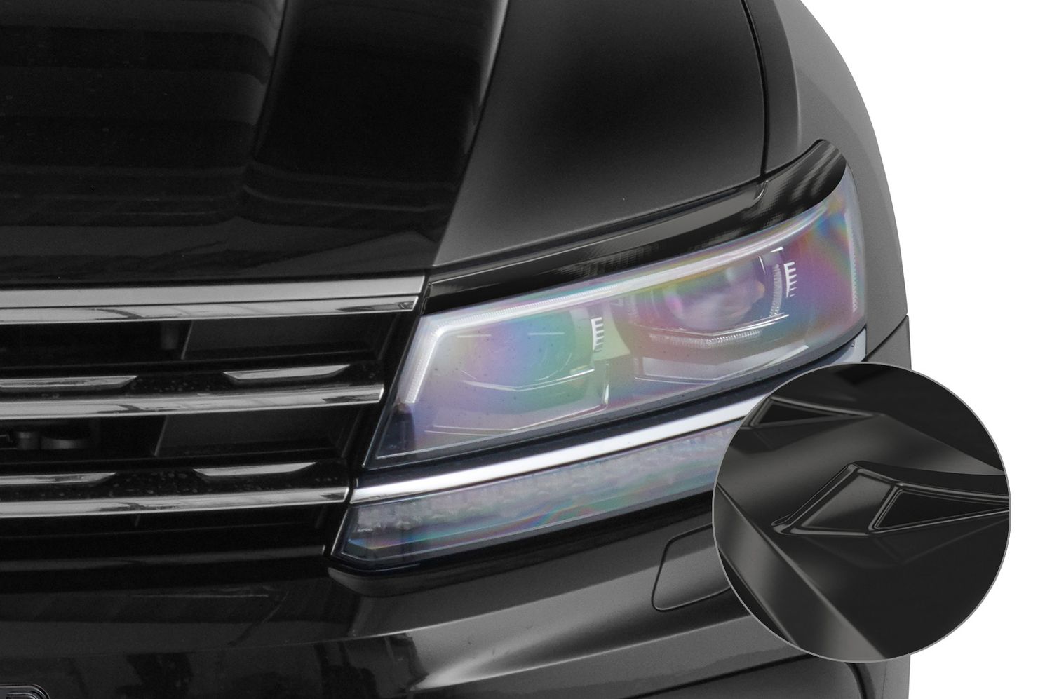 Scheinwerferblenden für VW Tiguan II (Typ AD1) SB286-G Scheinwerferblenden für VW Tiguan II (Typ AD1) SB286-G