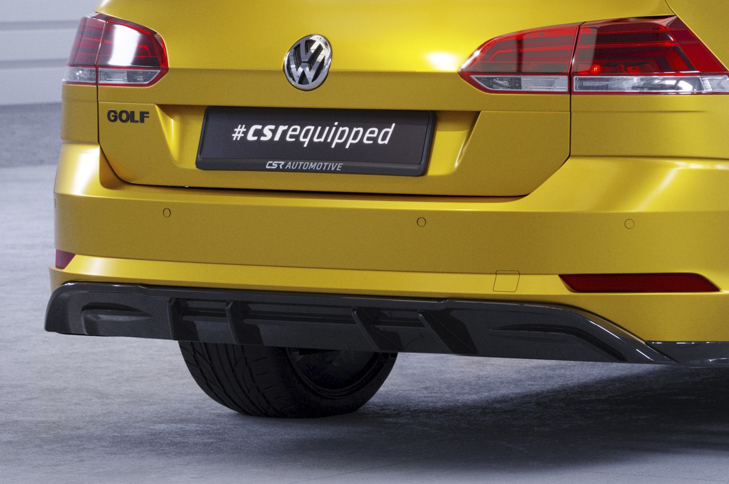 Diffusor | Heckansatz mit ABE für VW Golf 7 Variant Basis HA292