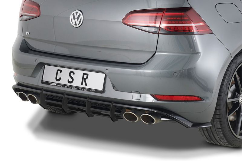Racing Diffusor | Heckansatz für VW Golf 7 (Typ AU) R HA313-B Racing Diffusor | Heckansatz für VW Golf 7 (Typ AU) R HA313-B