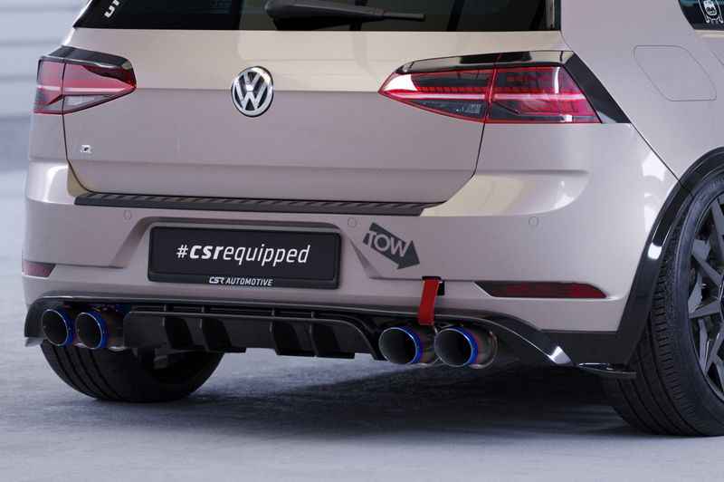 Diffusor | Heckansatz mit ABE für VW Golf 7 (Typ AU) R HA305 Diffusor | Heckansatz mit ABE für VW Golf 7 (Typ AU) R HA305