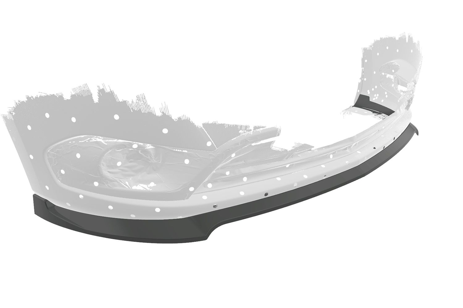 Frontspoiler | Cup-Spoilerlippe mit ABE für Mercedes-Benz Citan W415 CSL569 Frontspoiler | Cup-Spoilerlippe mit ABE für Mercedes-Benz Citan W415 CSL569