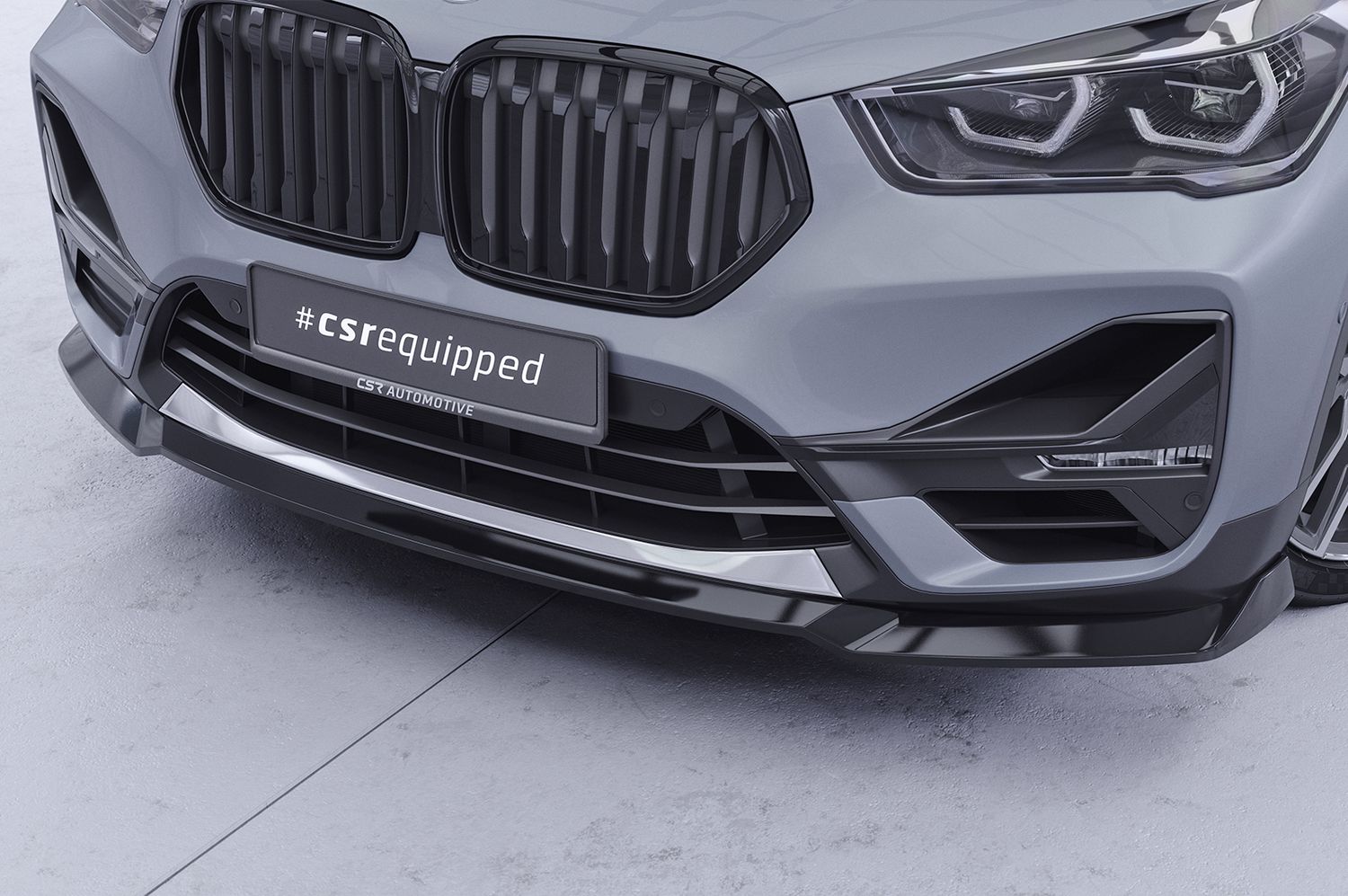 Frontspoiler | Cup-Spoilerlippe mit ABE für BMW X1 (F48) CSL662 Frontspoiler | Cup-Spoilerlippe mit ABE für BMW X1 (F48) CSL662
