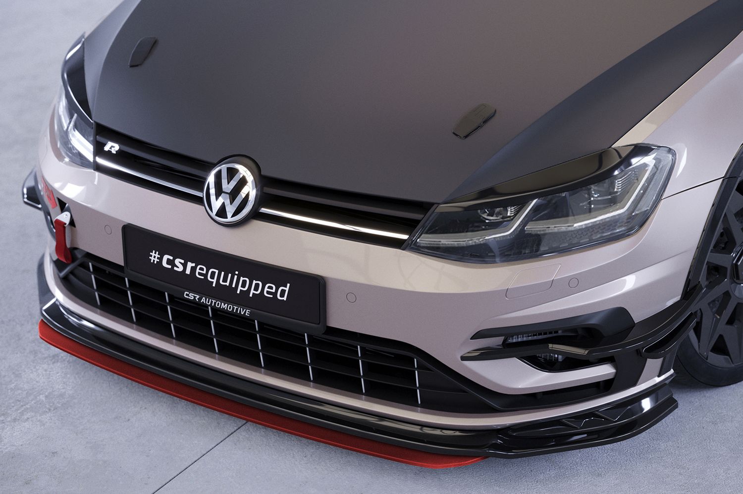 Frontspoiler | Cup-Spoilerlippe mit ABE für VW Golf 7 R CSL682 Frontspoiler | Cup-Spoilerlippe mit ABE für VW Golf 7 R CSL682