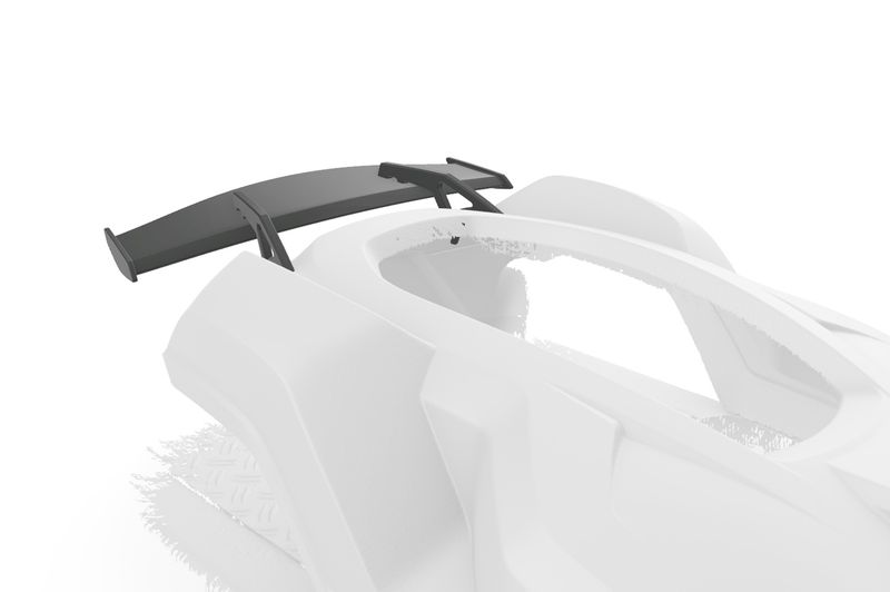Heckspoiler | Heckflügel für Husqvarna Automower 420 / 440 HF962 Heckspoiler | Heckflügel für Husqvarna Automower 420 / 440 HF962