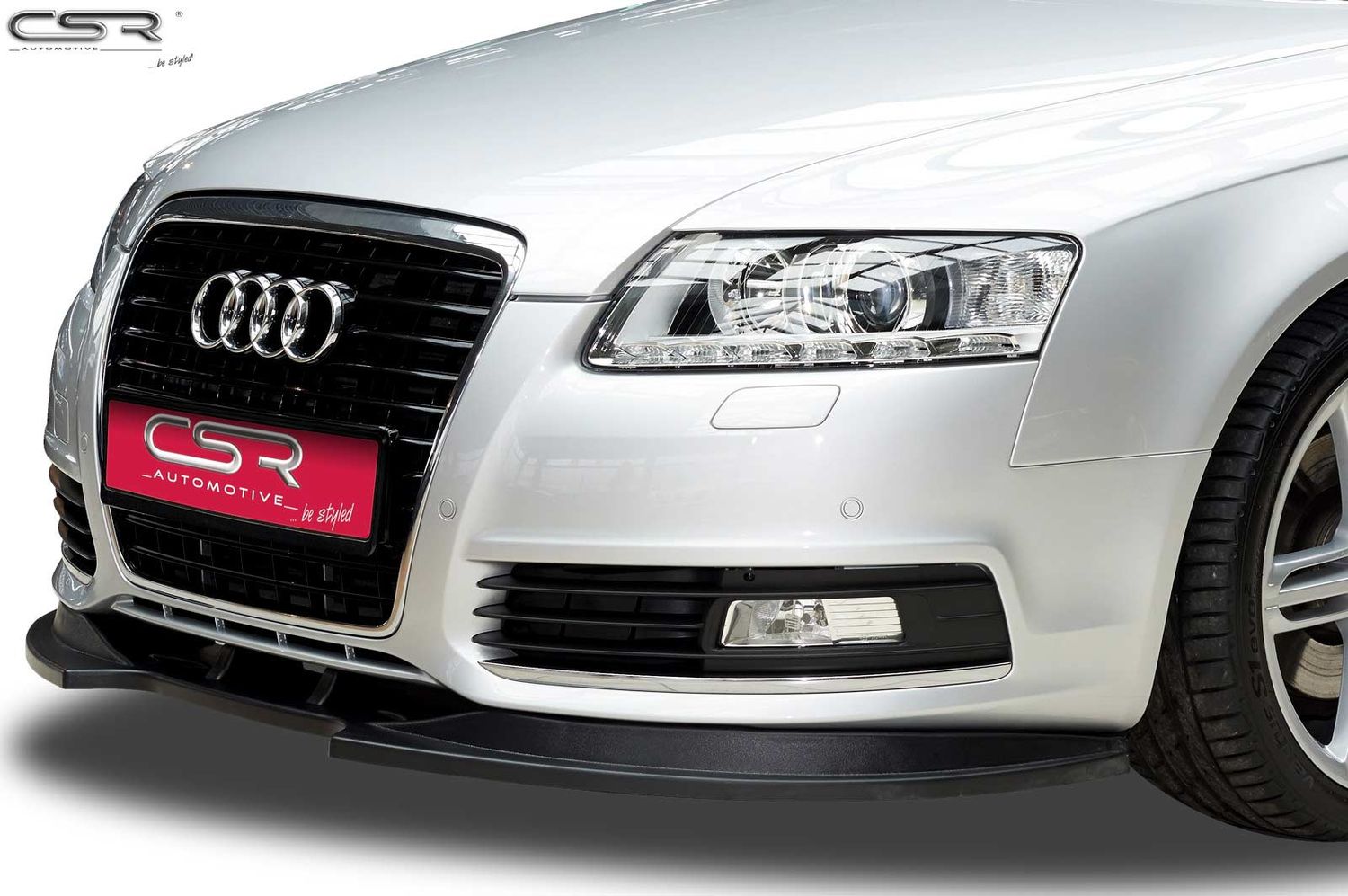 Frontspoiler | Cup-Spoilerlippe mit ABE für Audi A6 4F S-Line CSL106 Frontspoiler | Cup-Spoilerlippe mit ABE für Audi A6 4F S-Line CSL106