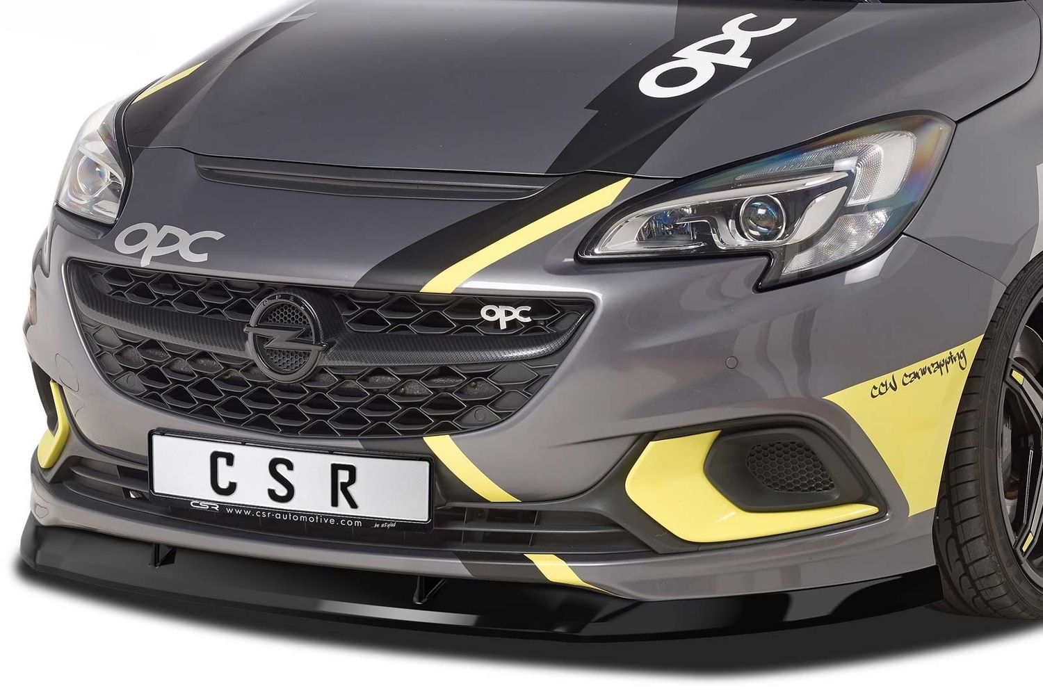 Frontspoiler | Cup-Spoilerlippe mit ABE für Opel Corsa E OPC CSL275 Frontspoiler | Cup-Spoilerlippe mit ABE für Opel Corsa E OPC CSL275