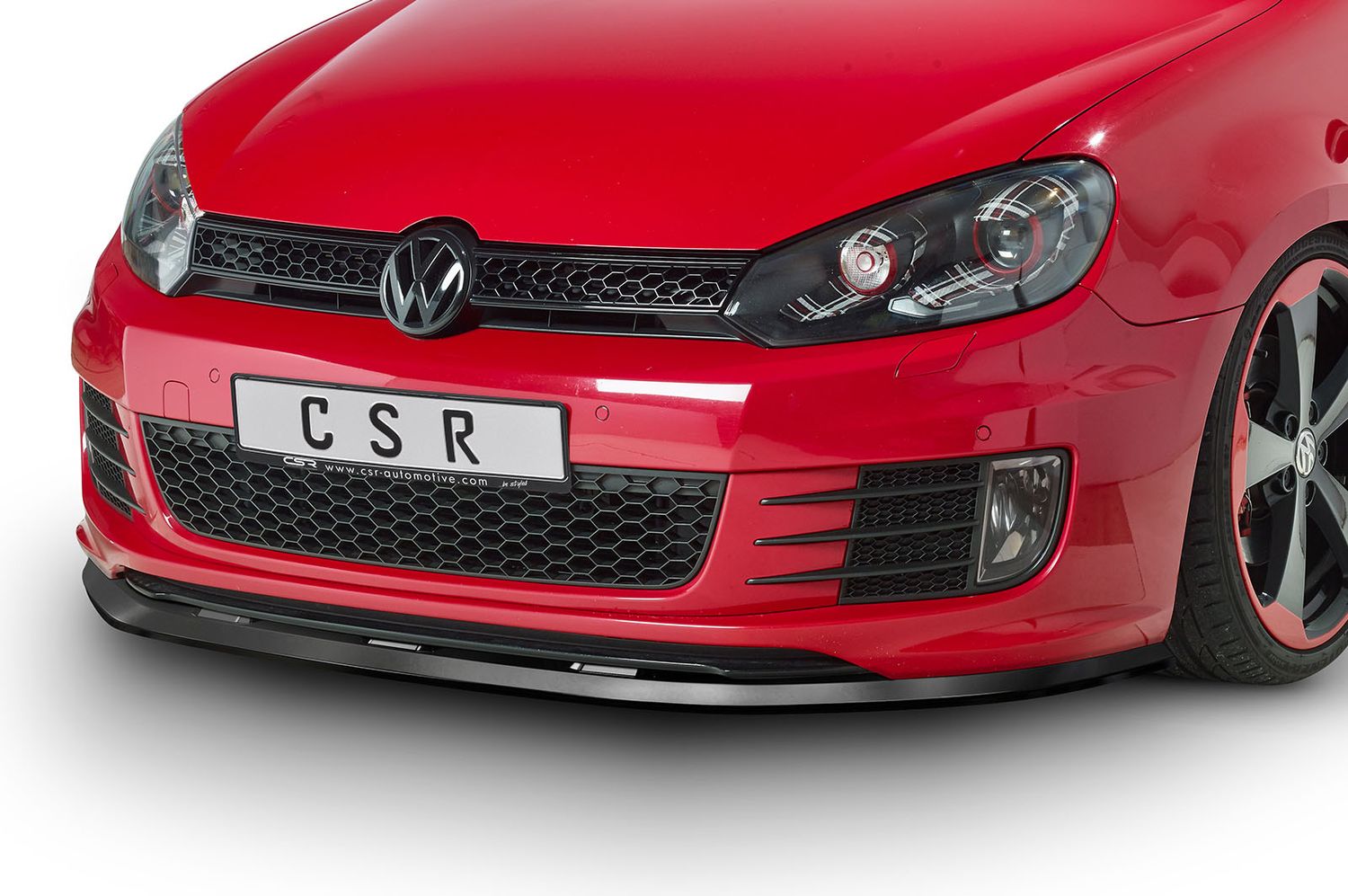 Frontspoiler | Cup-Spoilerlippe mit ABE für VW Golf 6 GTI/GTD CSL339