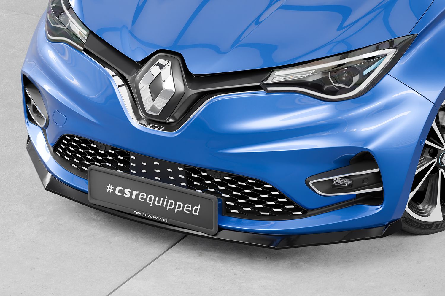 Frontspoiler | Cup-Spoilerlippe mit ABE für Renault Zoe CSL632 Frontspoiler | Cup-Spoilerlippe mit ABE für Renault Zoe CSL632