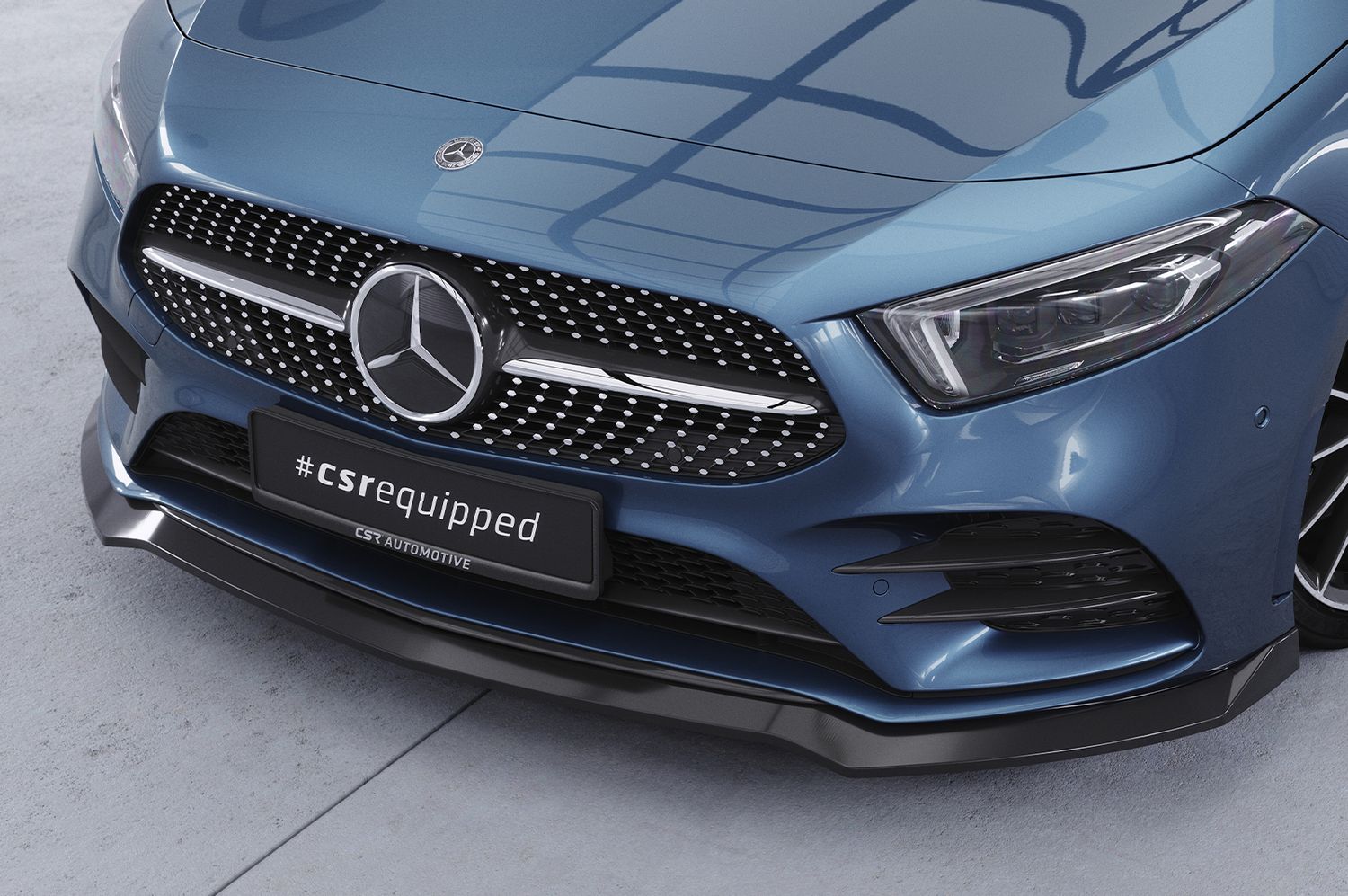 Frontspoiler | Cup-Spoilerlippe mit ABE für Mercedes-Benz A-Klasse 177 A35 AMG/AMG-Line CSL664 Frontspoiler | Cup-Spoilerlippe mit ABE für Mercedes-Benz A-Klasse 177 A35 AMG/AMG-Line CSL664