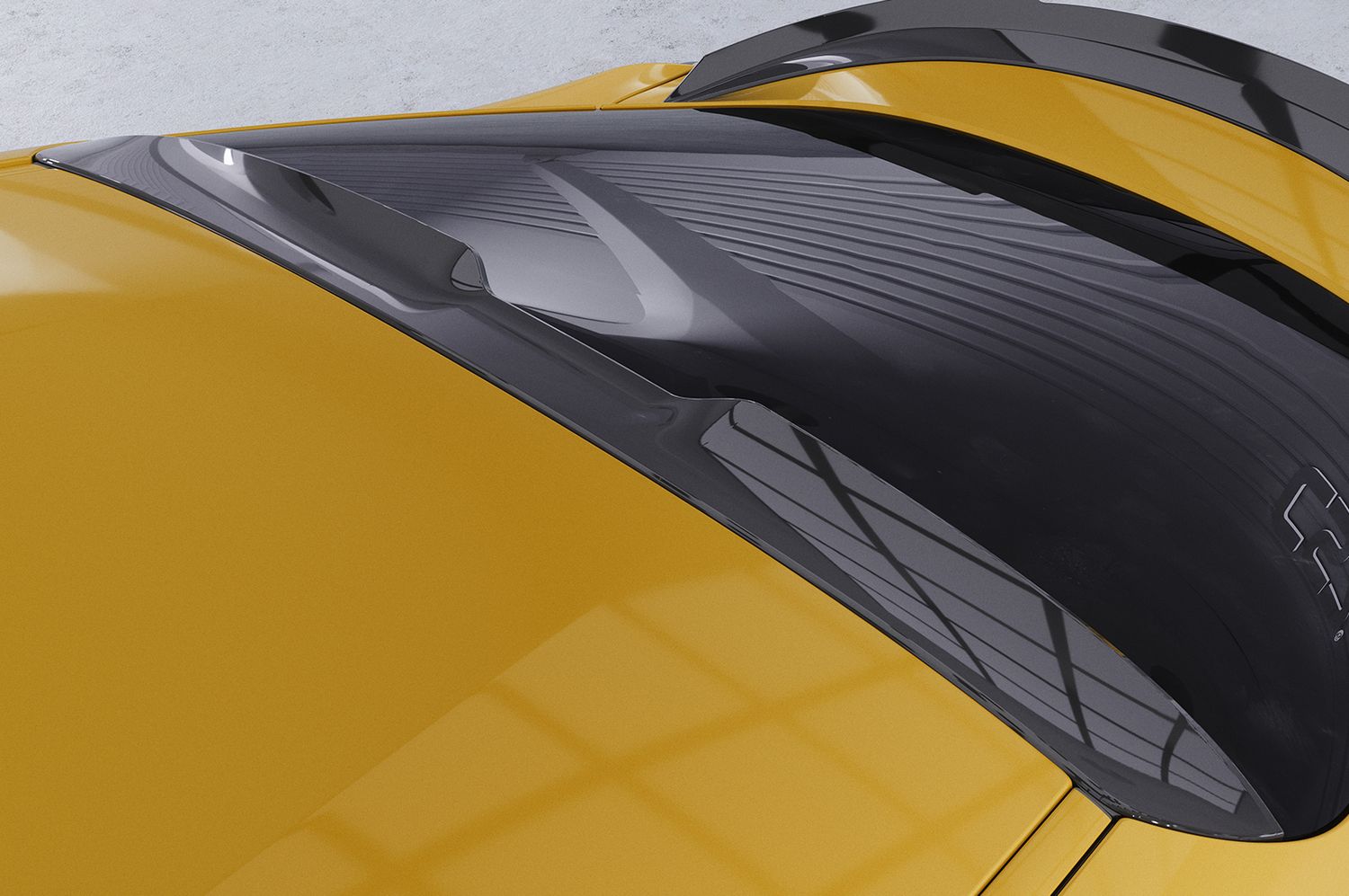 Heckscheibenblende mit ABE für Toyota GR Supra (A90) HSB085