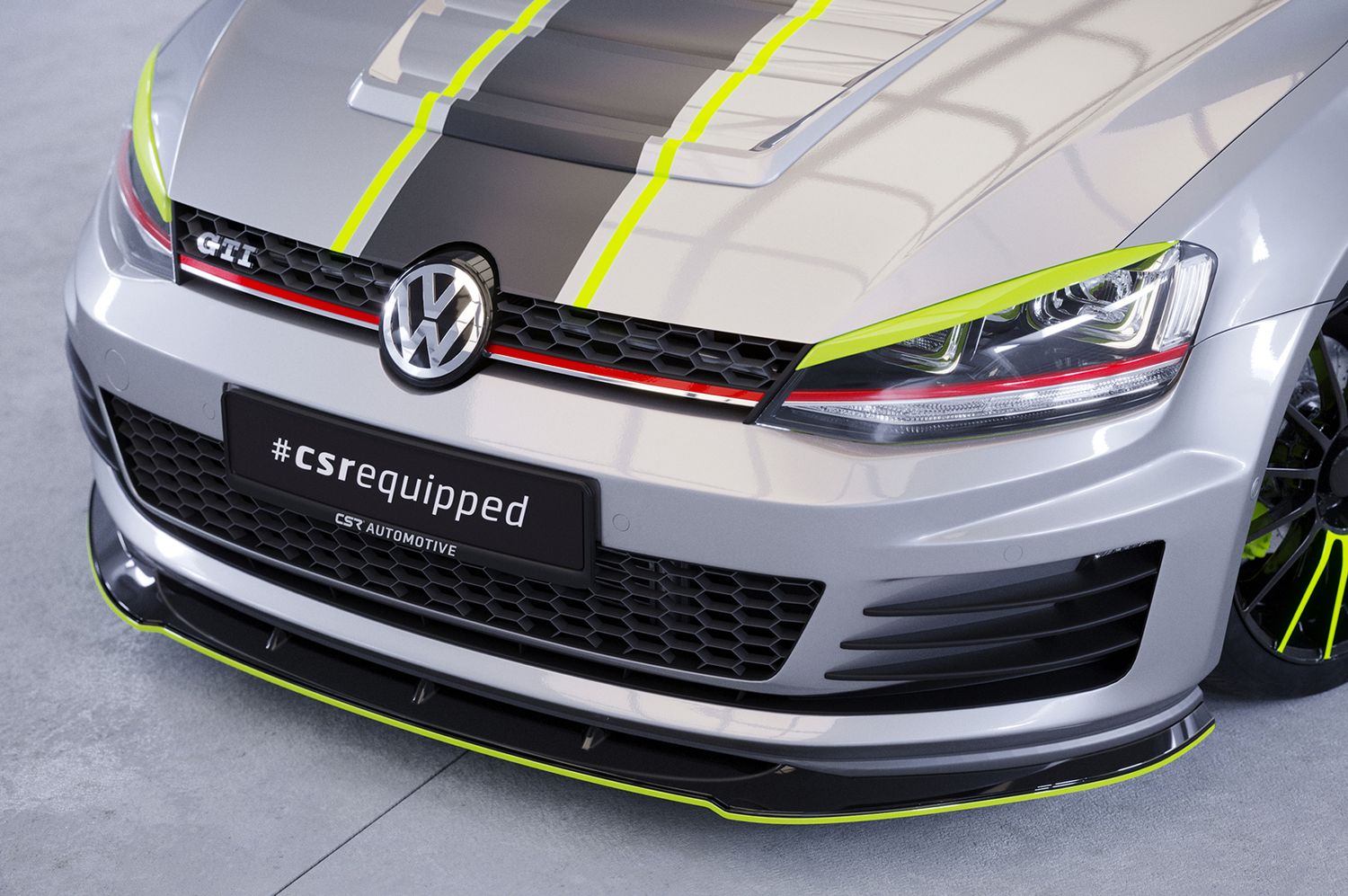 Frontspoiler | Cup-Spoilerlippe mit ABE für VW Golf 7 GTI / GTD CSL338 Frontspoiler | Cup-Spoilerlippe mit ABE für VW Golf 7 GTI / GTD CSL338