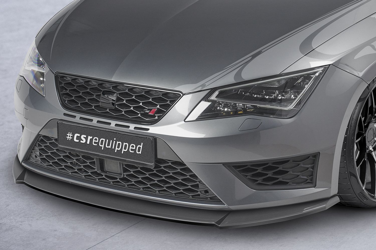Frontspoiler | Cup-Spoilerlippe mit ABE für Seat Leon 3 (Typ 5F) Cupra/FR CSL390