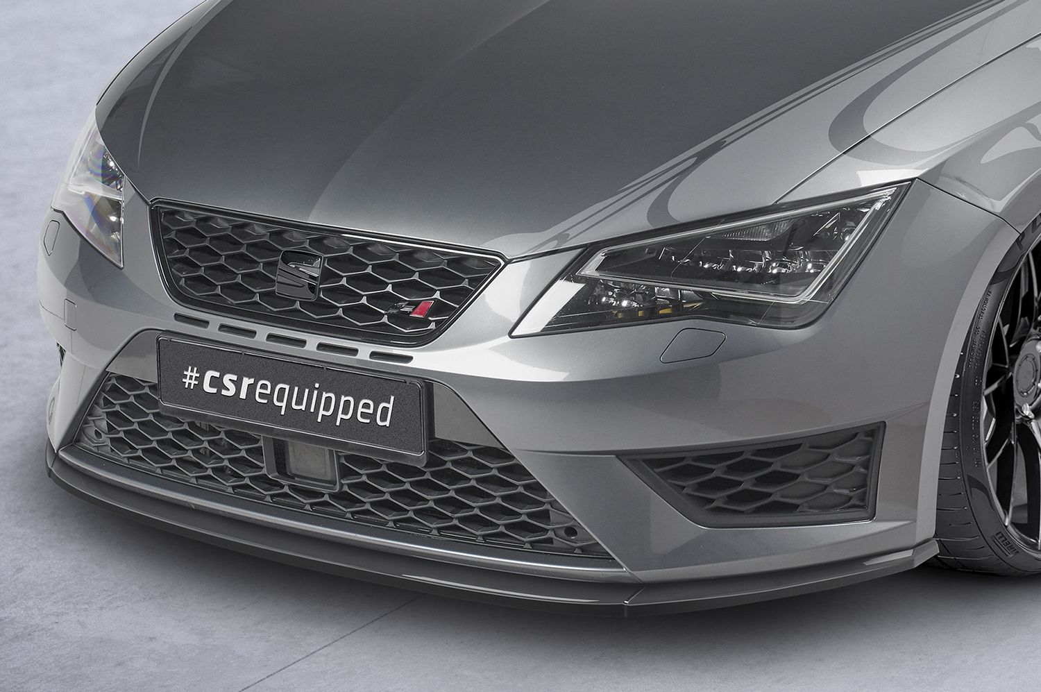 Frontspoiler | Cup-Spoilerlippe mit ABE für Seat Leon 3 (Typ 5F) Cupra/FR CSL391