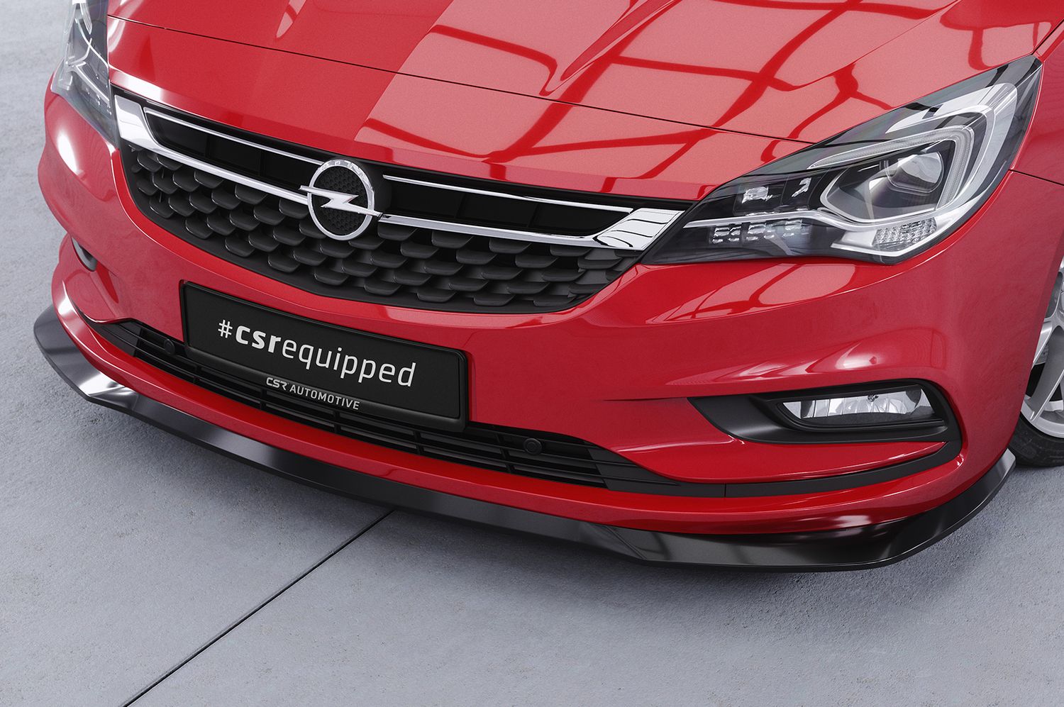 Frontspoiler | Cup-Spoilerlippe mit ABE für Opel Astra K CSL419