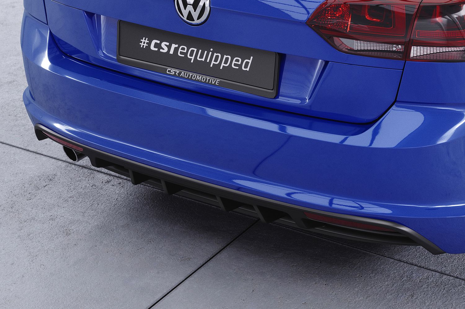 Diffusor | Heckansatz mit ABE für VW Golf 7 Variant R-Line HA242 Diffusor | Heckansatz mit ABE für VW Golf 7 Variant R-Line HA242