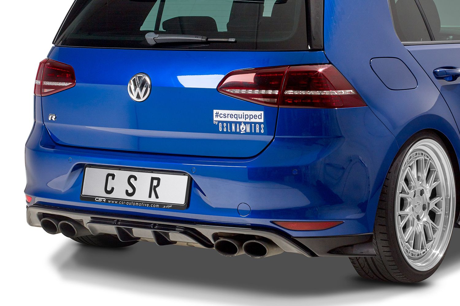 Diffusor | Heckansatz mit ABE für VW Golf 7 R / R-Line HA253 Diffusor | Heckansatz mit ABE für VW Golf 7 R / R-Line HA253