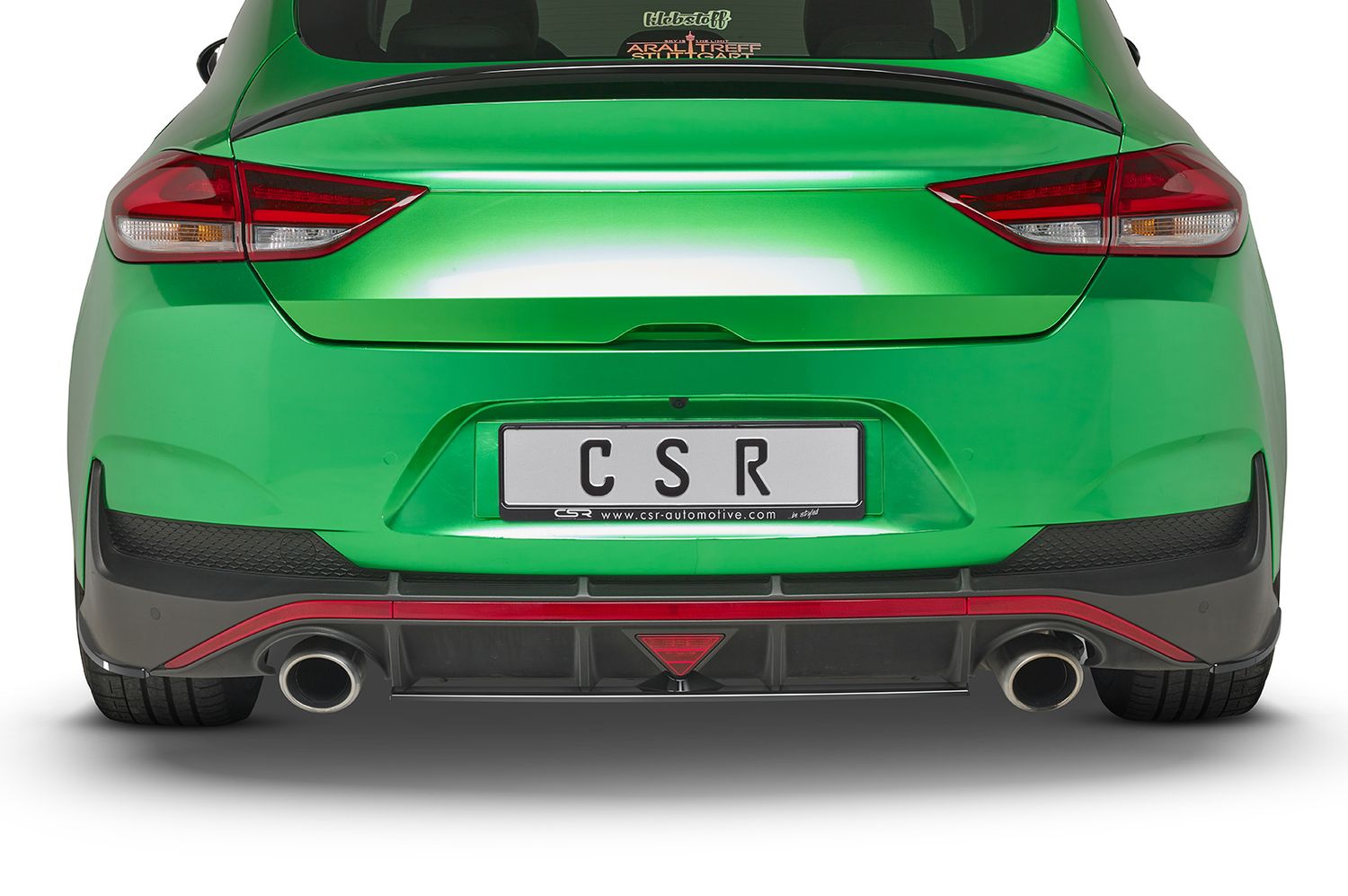 Diffusor | Heckansatz mit ABE für Hyundai I30 N (PD) Fastback HA261