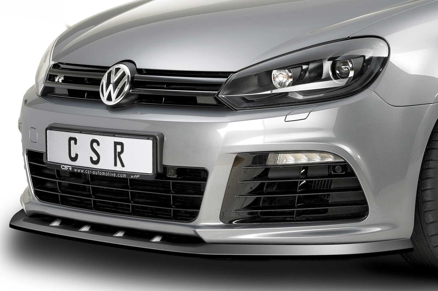 Frontspoiler | Cup-Spoilerlippe mit ABE für VW Golf 6 R CSL002