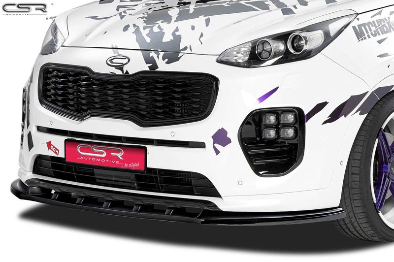 Frontspoiler | Cup-Spoilerlippe mit ABE für Kia Sportage QL CSL200