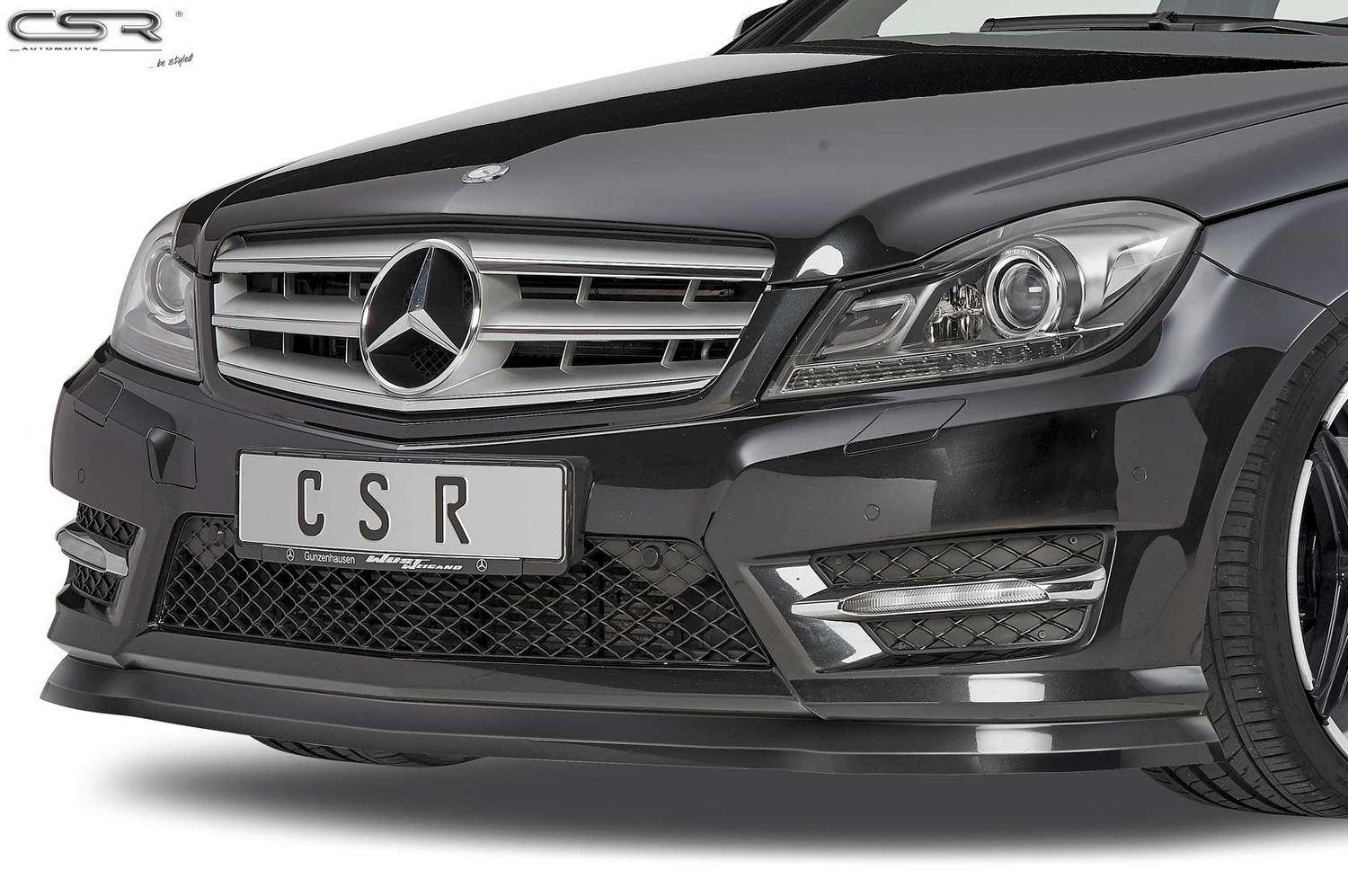 Frontspoiler | Cup-Spoilerlippe mit ABE für Mercedes-Benz C-Klasse 204 AMG-Line CSL308 Frontspoiler | Cup-Spoilerlippe mit ABE für Mercedes-Benz C-Klasse 204 AMG-Line CSL308