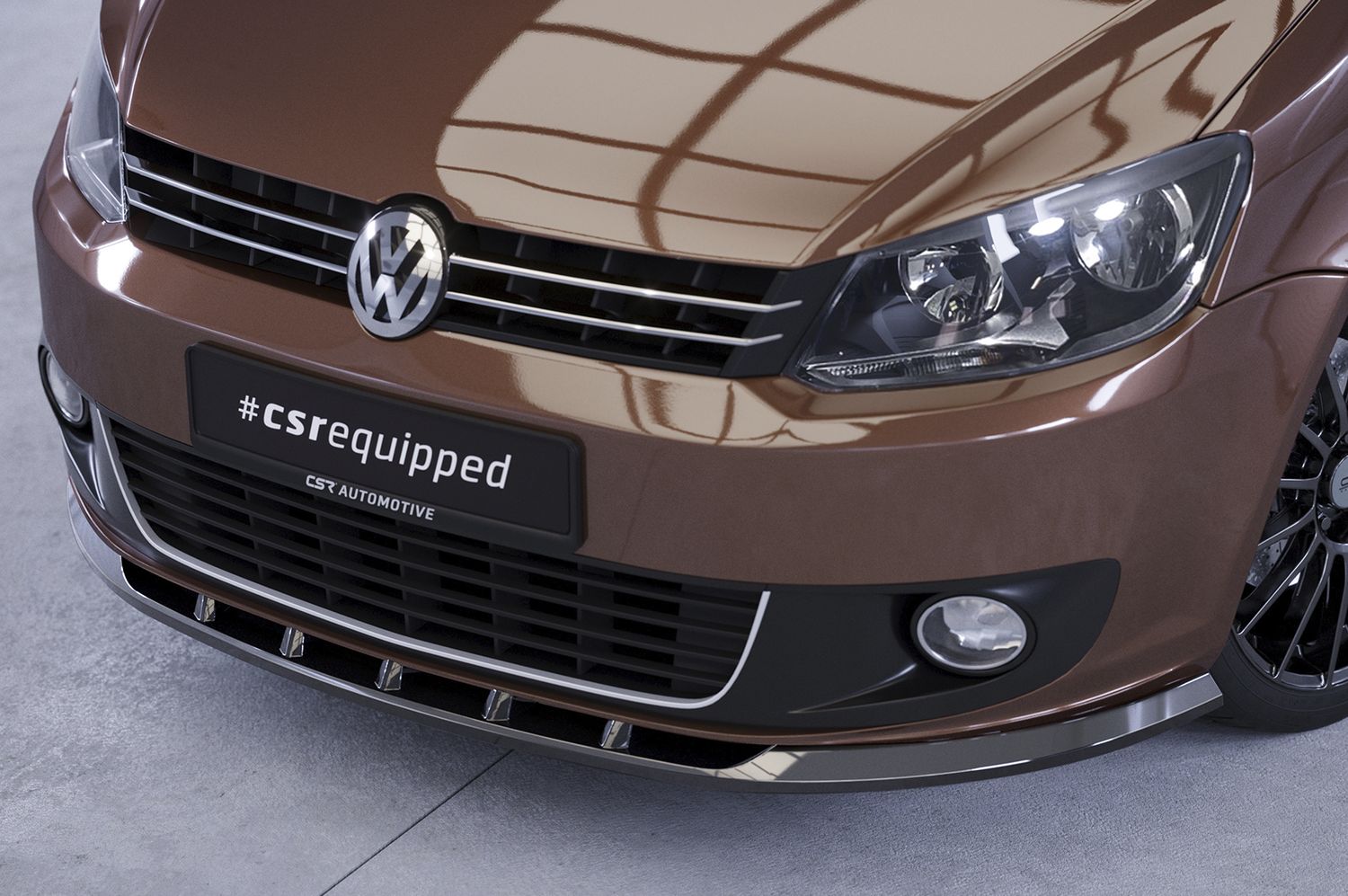 Frontspoiler | Cup-Spoilerlippe mit ABE für VW Touran I (Typ 1T) CSL398 Frontspoiler | Cup-Spoilerlippe mit ABE für VW Touran I (Typ 1T) CSL398