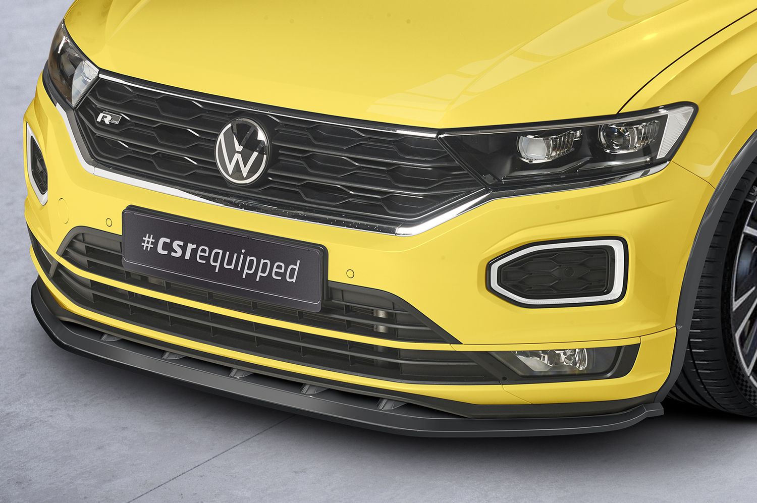 Frontspoiler | Cup-Spoilerlippe mit ABE für VW T-Roc (A1) R-Line CSL402 Frontspoiler | Cup-Spoilerlippe mit ABE für VW T-Roc (A1) R-Line CSL402