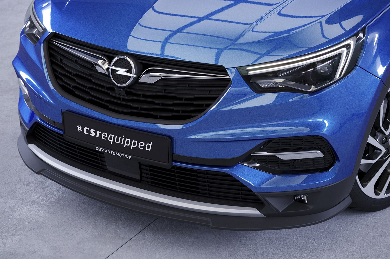 Frontspoiler | Cup-Spoilerlippe mit ABE für Opel Grandland X CSL441